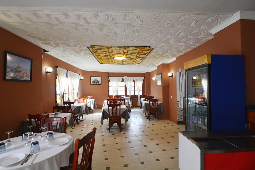 Restaurant ambience at Pahuna